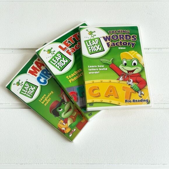 Leap Frog Kid's 3pc Learning DVD Collection and LeapsterGS Learning Game Bundle - Picture 6 of 10